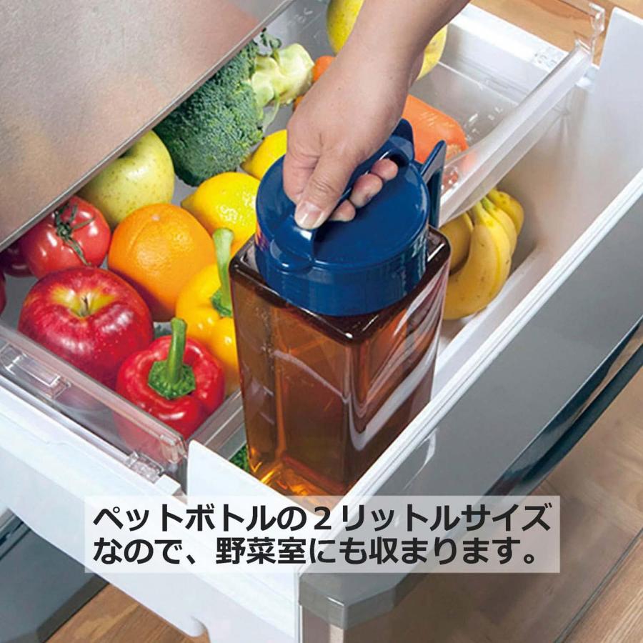 岩崎工業 スクエア ピッチャー 冷水筒 耐熱 縦横置き 2.1L 岩崎工業 スクエア ピッチャー 冷水筒 耐熱 縦横置き 2.1L