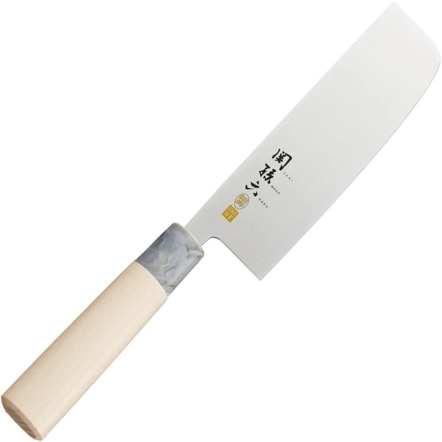 関孫六 銀寿 ステンレス 和包丁 菜切り 16.5cm : ファミリー生活 関孫六 銀寿 ステンレス 和包丁 菜切り 16.5cm : ファミリー生活