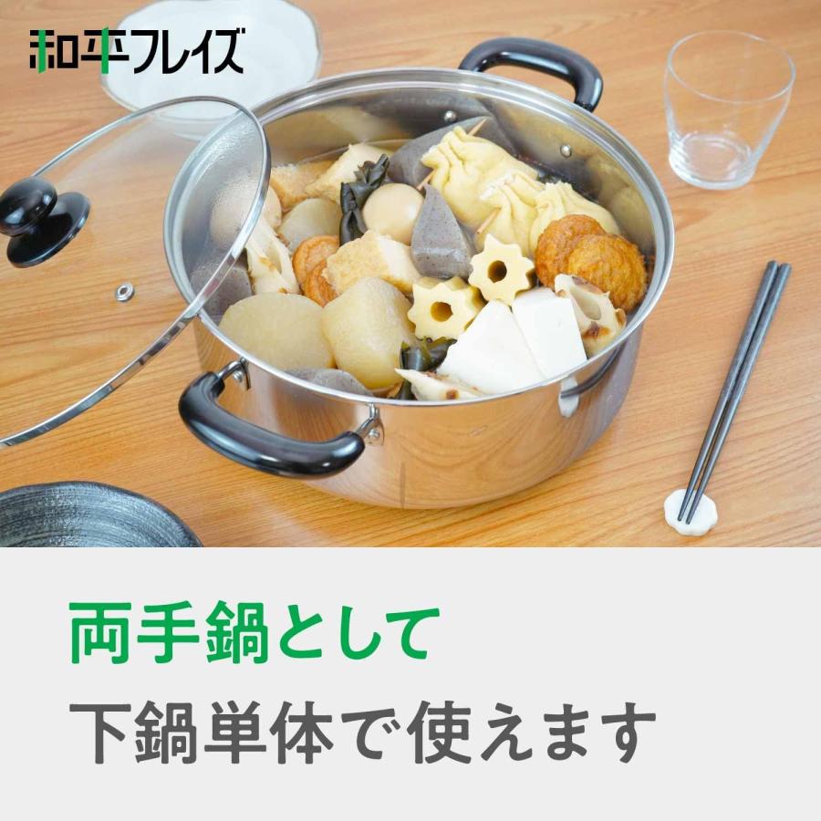 和平フレイズ 二段蒸し器 ヴェンセ 30cm ガラス蓋付 IH対応 和平フレイズ 二段蒸し器 ヴェンセ 30cm ガラス蓋付 IH対応