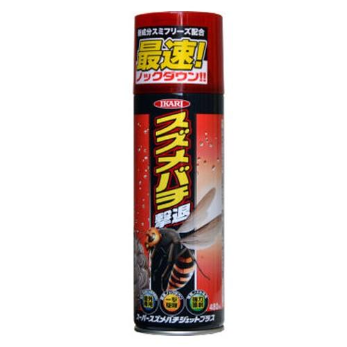 イカリ消毒 スーパースズメバチジェットプラス 480ml 在庫あり 