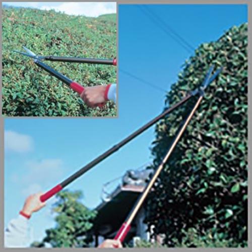 カマキ(Kamaki) 長刃 伸縮式刈込鋏 No.1200L : ファミリーツール