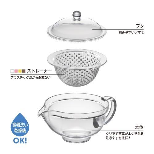曙産業 クリアティーポット クリア TW-3713 : ファミリーツール ヤフー