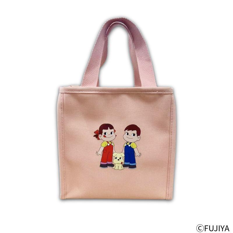 不二家（FUJIYA） 公式 ペコちゃん ポコちゃん ランチバッグ 保冷保温