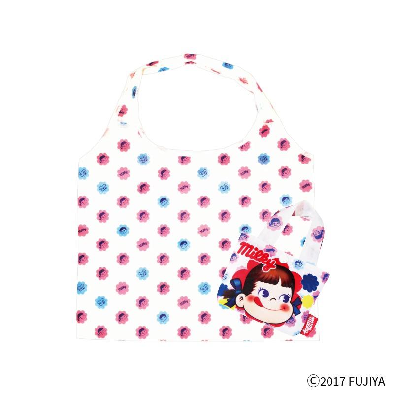 不二家（FUJIYA） 公式 ペコちゃんのエコバッグ（フラワー） ペコ ペコ