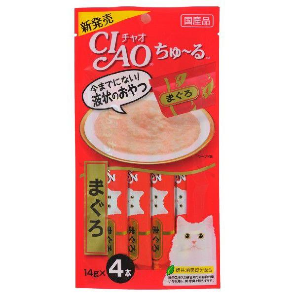 いなば CIAO ちゅ〜る まぐろ味 14g×4本(12600100)