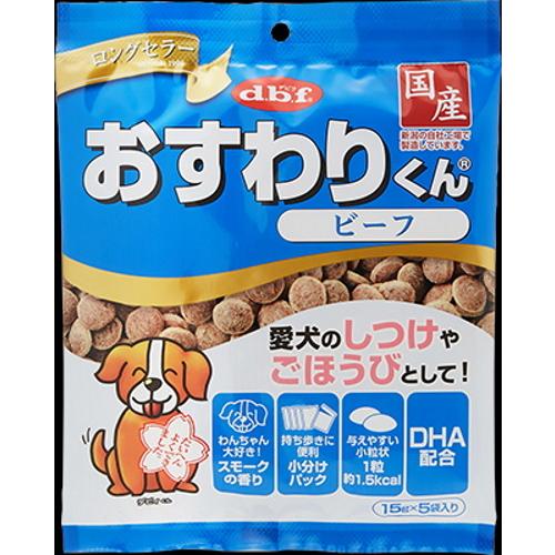 デビフペット おすわりくん ビーフ 75g (46400537)｜familypet