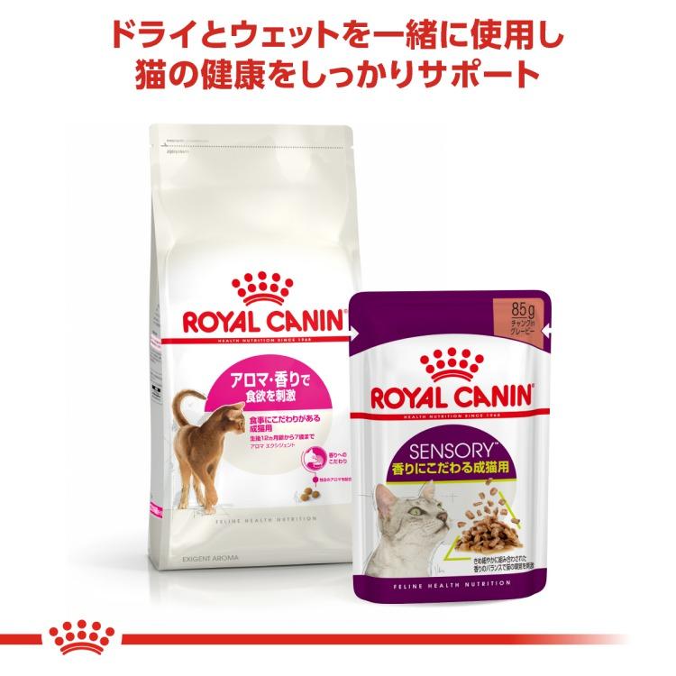 ロイヤルカナン FHN アロマ エクシジェント 食事にこだわりがある成猫用 400g (52905110) ※お一人様5個まで [猫 キャット ドライフード]｜familypet｜05