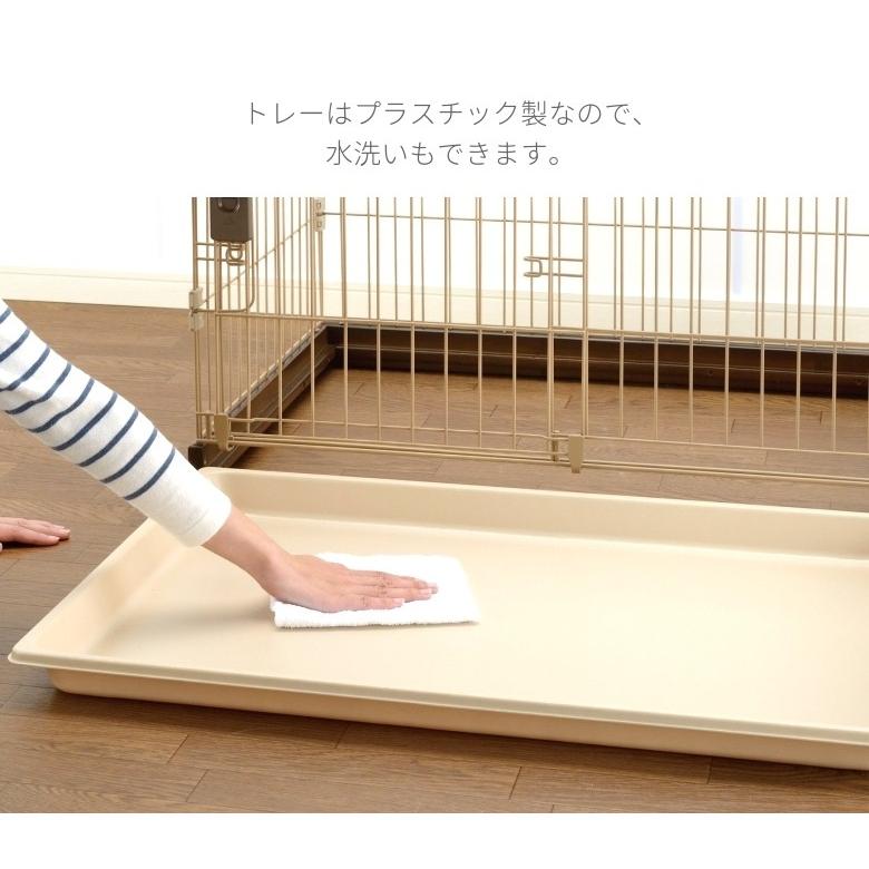 リッチェル（Richell） 木製お掃除簡単ペットサークル90-60 ダーク