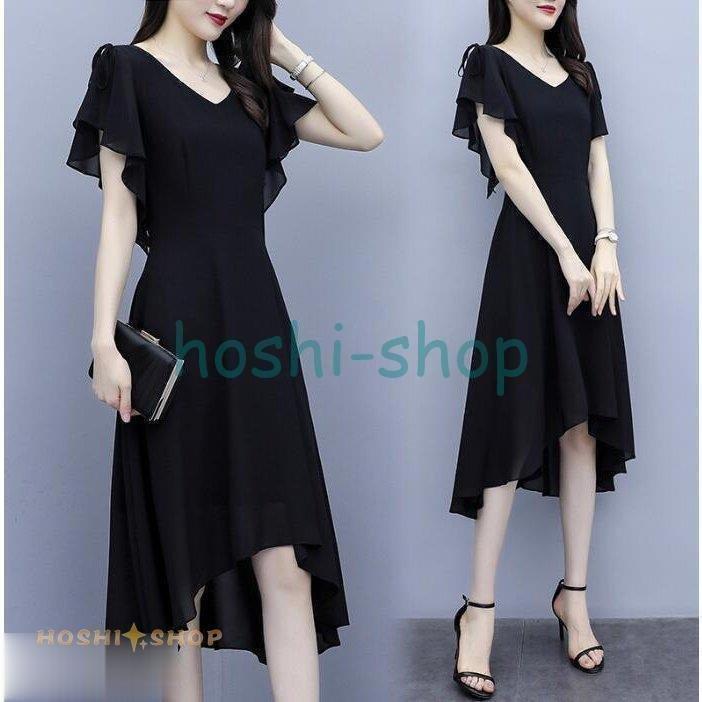 ファッション 限定 クーポン10 ワンピース レディース 40代 きれいめ 夏 マキシワンピース 半袖 シフォン 無地 Vネック パーティードレス 韓国風 オシャレ ゆったり 通勤 大人 Ol 上品 着痩せ H00wfa818d Wrestlesquare Com