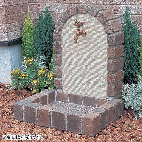 Nikko 立水栓ユニット プラスタータイプ トランスブラウン ニッコー かわいい レンガ調 塗り壁調 水栓 パン Wa ファミリー庭園ネットショップ 通販 Yahoo ショッピング