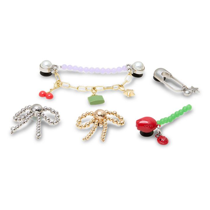 ジビッツ クロックス crocs【アクセサリー jibbitz ジビッツ】◇Meta