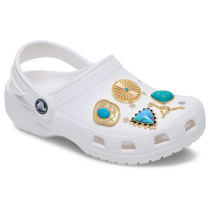 ジビッツ クロックス crocs【アクセサリー jibbitz ジビッツ】◇｜Gold