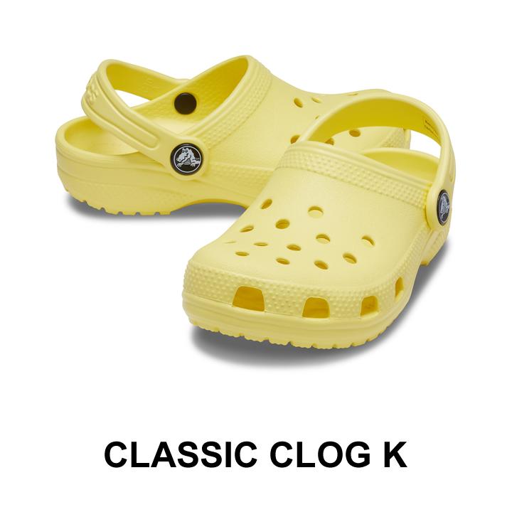 クロックス crocs【キッズ サンダル】Classic Kids/クラシック クロッグ キッズ/バナナ｜##