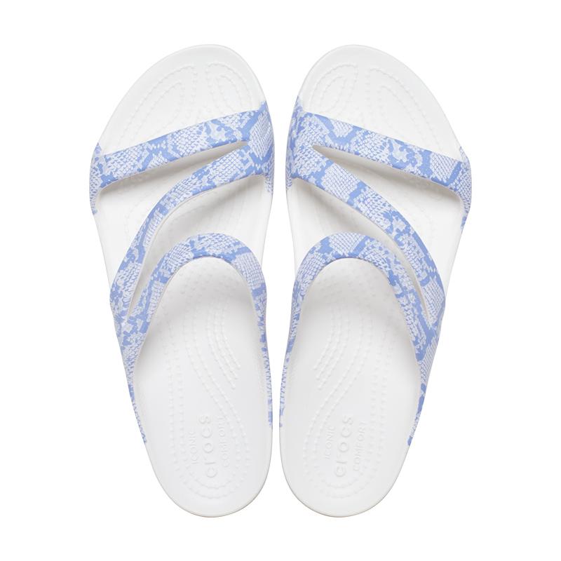 クロックス crocs【レディース サンダル】Kadee 2.0 Graphic Sandal W/カディ 2.0 グラフィック サンダル/ラピス×ホワイト｜##｜famshoe｜03