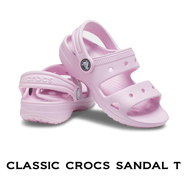 クロックス crocsClassic Crocs Sandal クラッシク T バレリーナピンク サンダル 着後レビューで 送料無料 【即日発送】