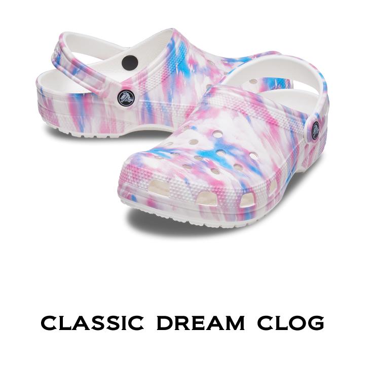 クロックス crocs【メンズ レディース サンダル】Classic Dream Clog/クラシック ドリーム クロッグ/ホワイト×マルチ|**  :207567-94S-5500:crocs正規販売代理店 fam - 通販 - Yahoo!ショッピング