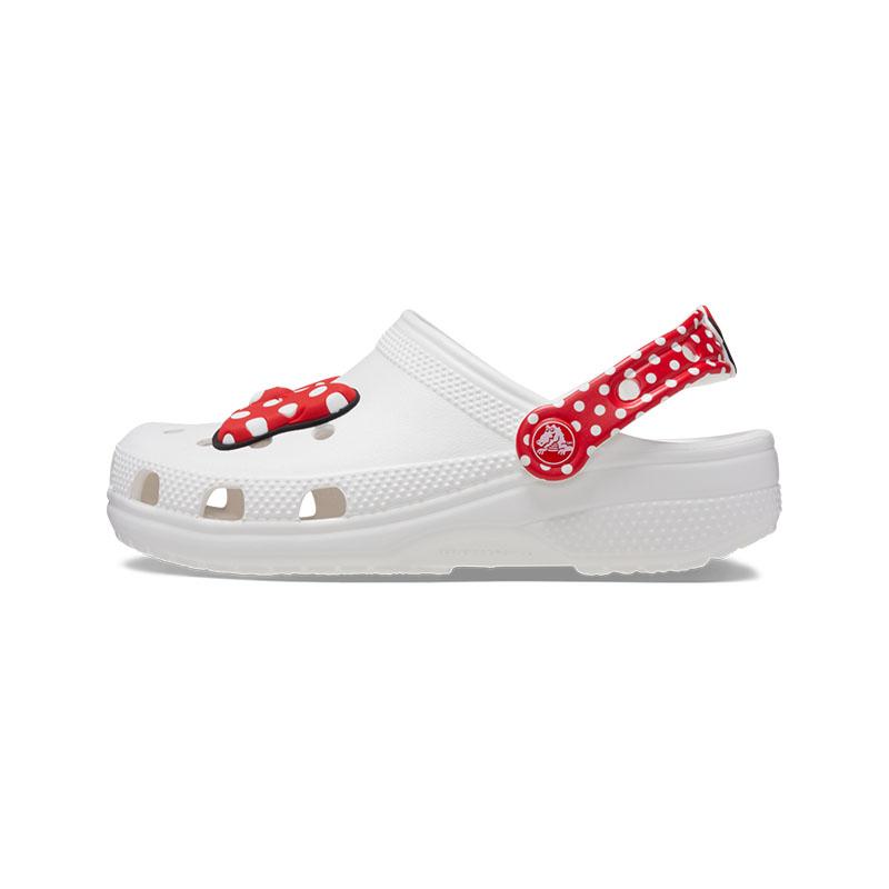 クロックス crocs【キッズ サンダル】Disney Minnie Mouse Classic Clog K/ディズニー 「ミニー マウス」 クラシック ク K/ホワイト×レッド｜☆｜famshoe｜05