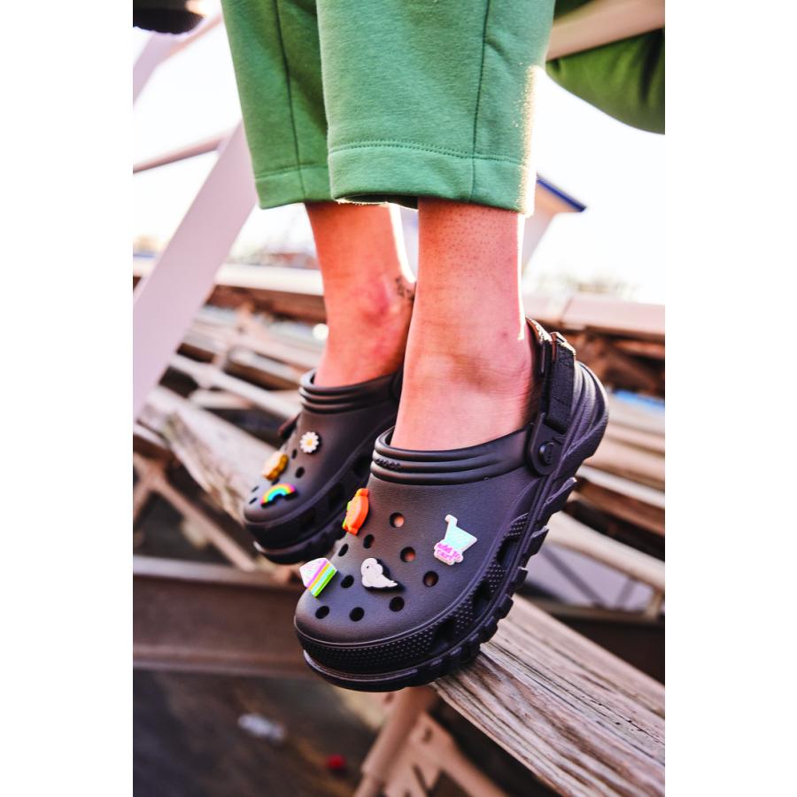 クロックス crocs【キッズ サンダル】Duet Max II Clog K/クデュエット マックスII クロッグ K/ストーム｜●｜famshoe｜11