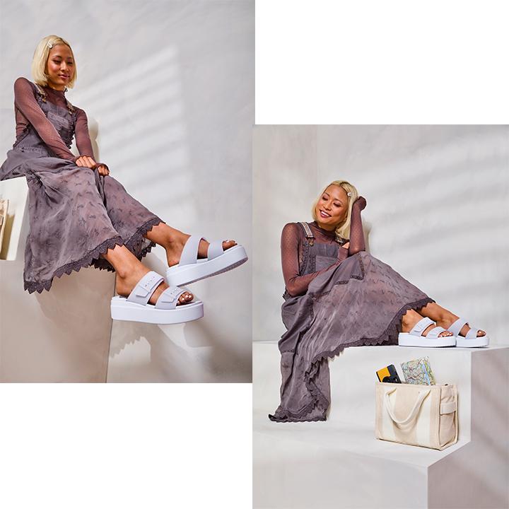 crocs クロックス crocs【レディース サンダル】Brooklyn Buckle crocs クロックス crocs【レディース サンダル】Brooklyn Buckle
