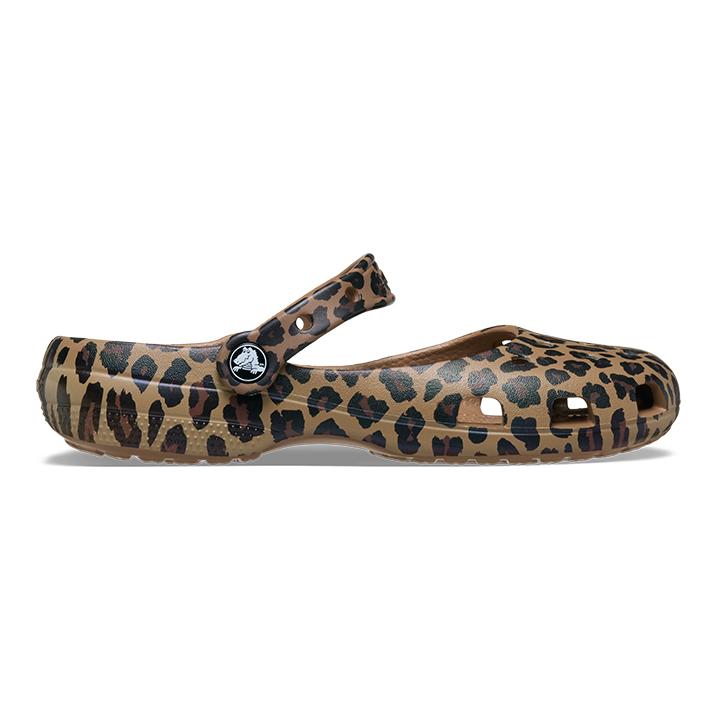 新品未使用 Crocs レオパード柄 サンダル　バレエシューズ　23cm crocs（クロックス） crocs【レディース サンダル】Classic Animal