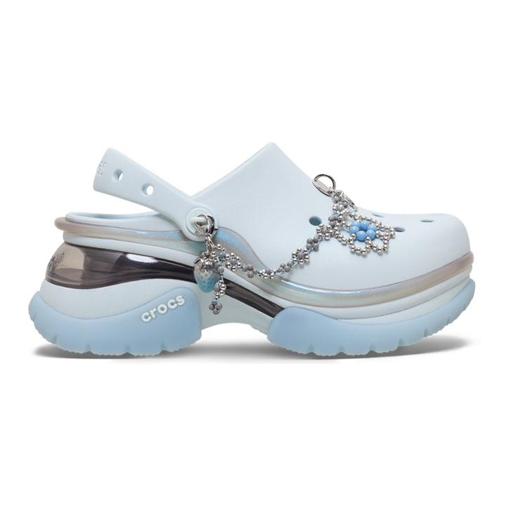 クロックス crocs【レディース サンダル】Super Bae Cybercutie/スーパー ベイ サイバーキューティー/213218-5EA｜の画像