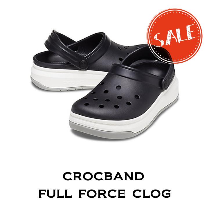 クロックス メンズ レディース Corcband Full Force Clog クロックバンド フル フォース クロッグ ブラックxホワイト Cb Fullforce Clg Bk Wht Crocs正規販売代理店 Fam 通販 Yahoo ショッピング