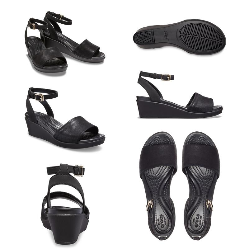 クロックス Crocs レディース B Leigh Ann Shiny Ankle W レイ アン シャイニー アンクル ウィメン Shimmer Leigh Ann Shiny Ankle Crocs正規販売代理店 Fam 通販 Yahoo ショッピング