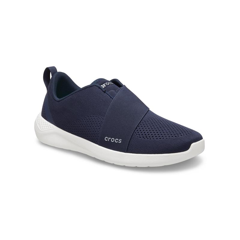 クロックス メンズ S Literide Modform Slipon ライトライドモドフォーム スリッポン メン ネイビーxホワイト Literide Modeform So Crocs正規販売代理店 Fam 通販 Yahoo ショッピング
