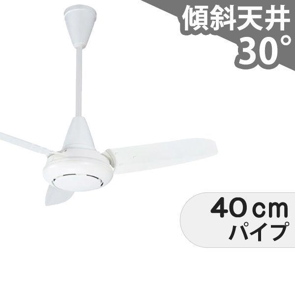 長期保証 大風量 吹き抜け 傾斜天井 三菱電機 ホワイト シーリングファン EAC-010｜fan-taro
