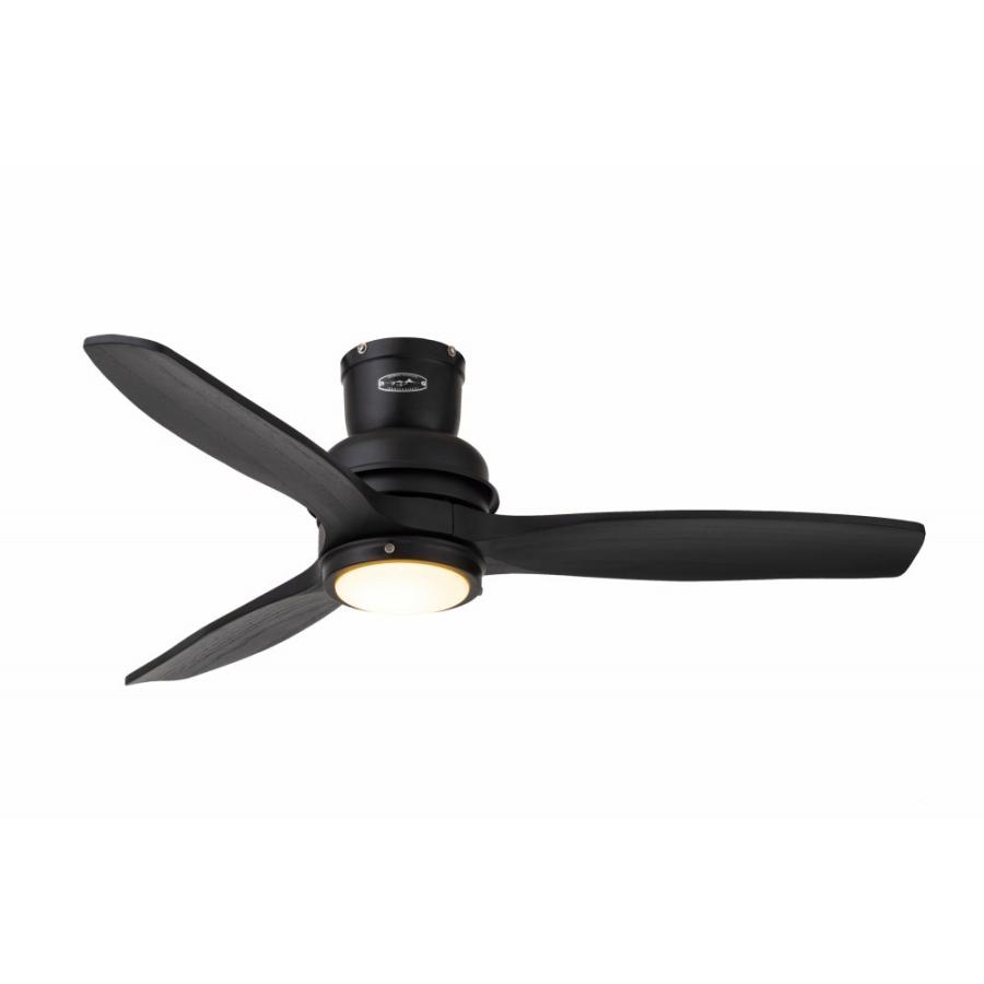 HERMOSA（ハモサ） 長期保証 BAR WOOD CEILING FAN CF-006DCBK 薄型 
