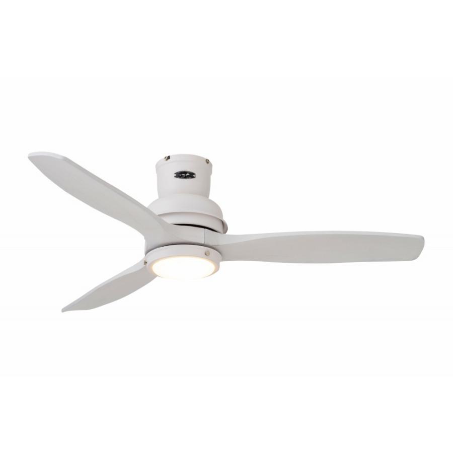 長期保証 BAR WOOD CEILING FAN CF-006DCWH 薄型 軽量 LED 1灯 DCモーター ハモサ ホワイト シーリングファン ライト HAE-021｜fan-taro｜02