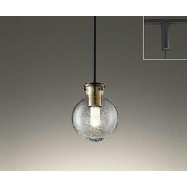 レール取付 非調光 電球色] 泡入ガラス | オーデリック製ペンダント