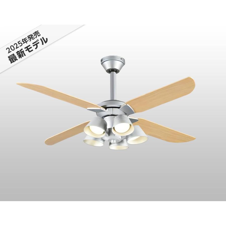 長期保証 高演色LED [R15] 軽量 LED 5灯 吹き抜け 傾斜天井 オーデリック シーリングファン ライト ODB-557_4