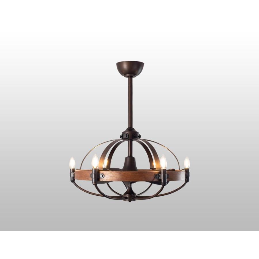 長期保証 ファンデリア AS-5190-6 + AS-5190-6-30cm 小型 LED 6灯 DC