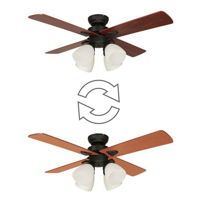 シーリングファンWindouble (ウィンダブル) 4灯電球あり シーリング