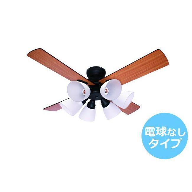 長期保証 Windouble（6-lights）ウィンダブル薄型 6灯 明るい10畳 ライフオンプロダクツ シーリングファン ライト WBE-007の画像