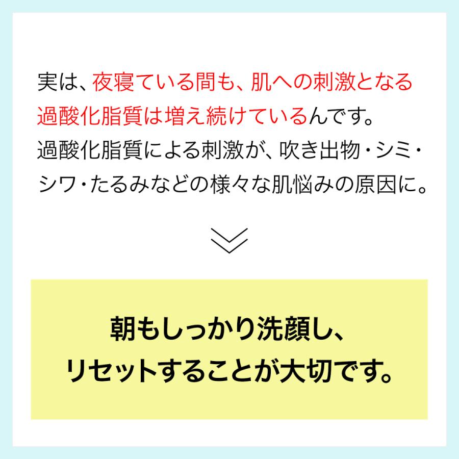 ピュアモイスト 泡洗顔料 レフィル 1袋 洗顔 洗顔料 洗顔フォーム 泡 無添加 毛穴 泡の洗顔料 基礎化粧品 スキンケア 保湿 ファンケル FANCL 公式｜fancl-y｜03