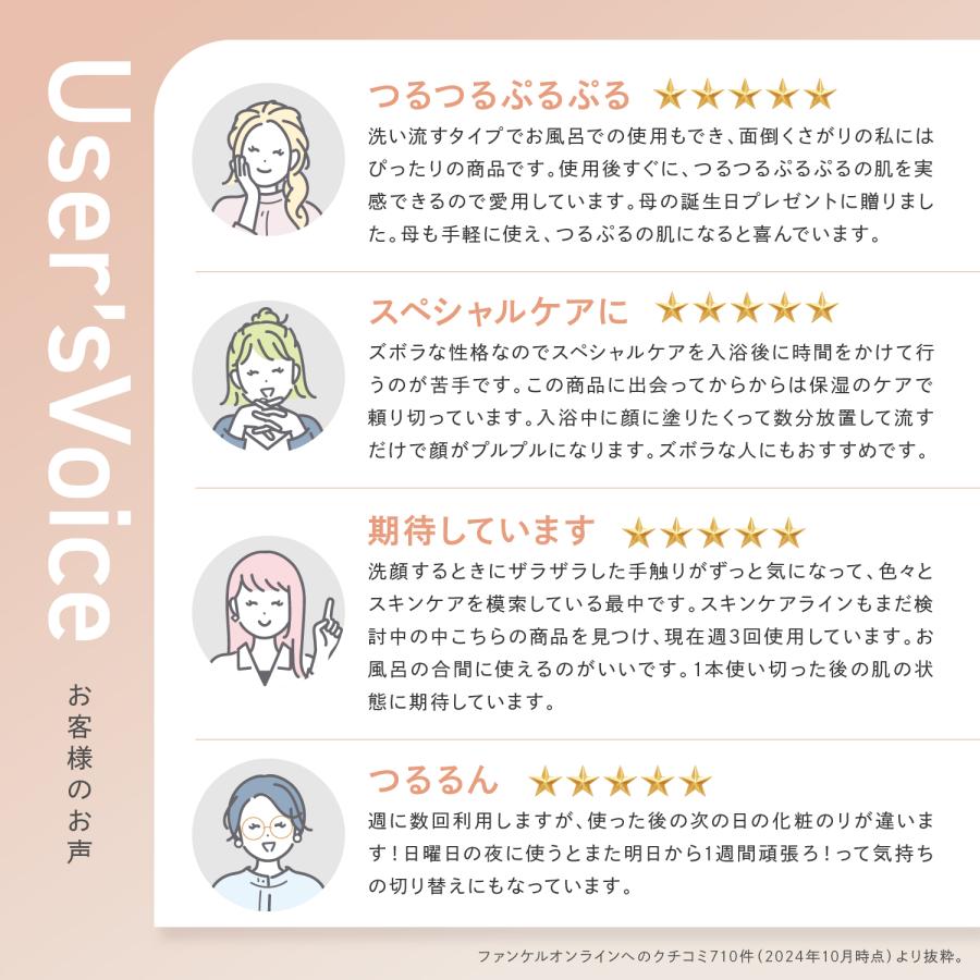 ラフレル化粧品セット(洗顔・化粧水・クリーム・パック) 定期購入】FACE RICHセット（化粧水・美容液・クリーム）NMN