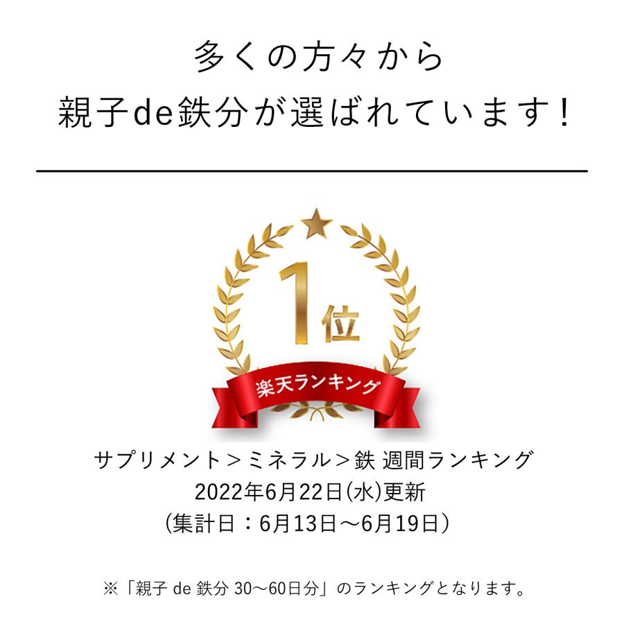 親子de 鉄分 栄養機能食品 30〜60日分 子供 鉄分 チュアブル タブレット おやつ 鉄 こども キシリトール 鉄 ファンケル FANCL 公式｜fancl-y｜03