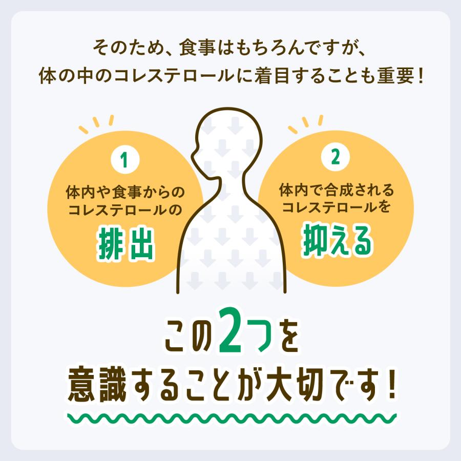 コレステサポート 機能性表示食品 90日分 コレステロール サプリ サプリメント りんご由来プロシアニジン 健康 男性 ファンケル FANCL 公式｜fancl-y｜06