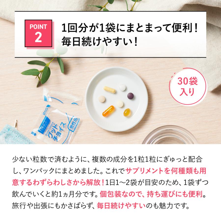 40代からのサプリメント 男性用 栄養機能食品 45〜90日分 サプリメント サプリ 男性　健康サプリ　ビタミン ミネラル　マカ gaba ファンケル FANCL 公式｜fancl-y｜08