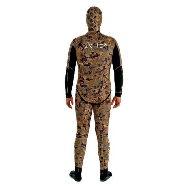 スペットン ユニセックス ウェットスーツ 槍釣り Brown Gold SCS 7 Mm