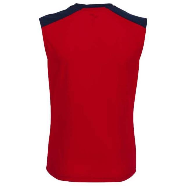 ホマ レディース Tシャツ ノースリーブTシャツ Eco Championship Recycled カラー:Red / Navy｜fancygirl｜02