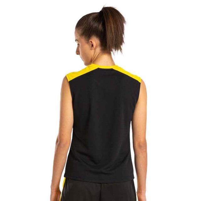 ホマ レディース Tシャツ ノースリーブTシャツ Eco Championship Recycled カラー:Black / Yellow｜fancygirl｜02