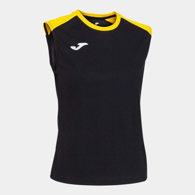 ホマ レディース Tシャツ ノースリーブTシャツ Eco Championship Recycled カラー:Black / Yellow｜fancygirl｜03