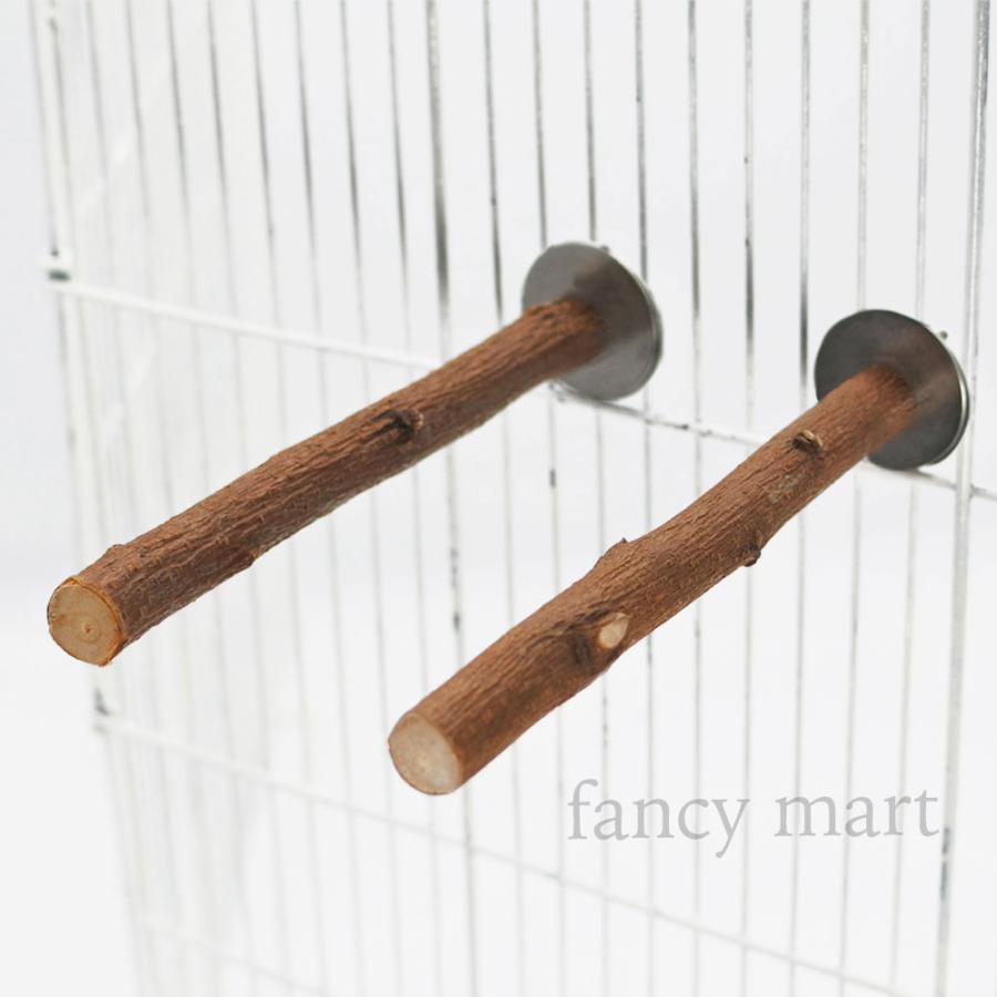 桃の木 止まり木 インコ マメルリハ キンカチョウ 小型インコ