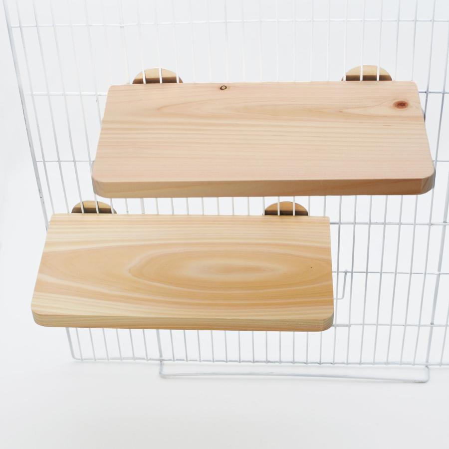 チンチラデグー木製ステージセットステップ