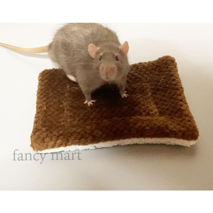小動物 マット ハムスター モルモット デグー クッション ベッド