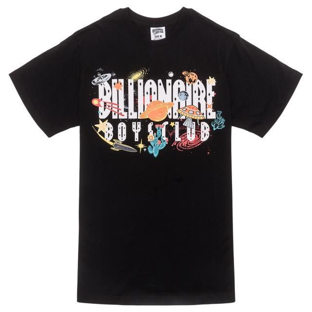 全ての ビリオネアボーイズクラブ メンズ 服 Billionaire Boys Club Men Universe Tee Black 驚きの安さ Brivanbiotech Com