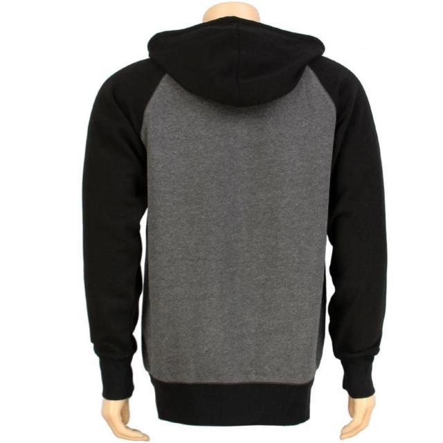 通販激安 The Hundreds Black Black Charcoal Hoody Up Zip Solano Hundreds The 服 ユニセックス ザハンドレッツ 服 トップス